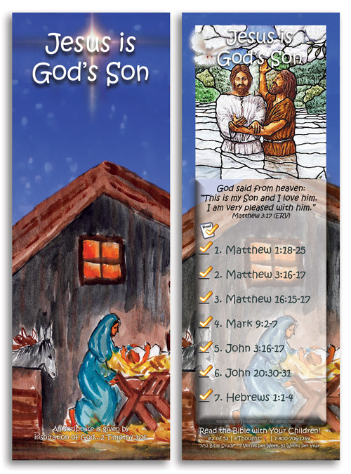 Daily Bible Reading Program for Children (set of 52 cards)