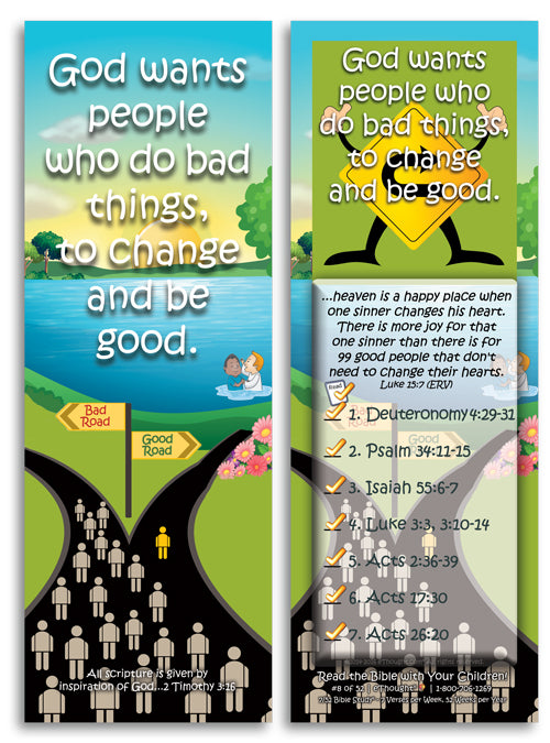 Daily Bible Reading Program for Children (set of 52 cards)