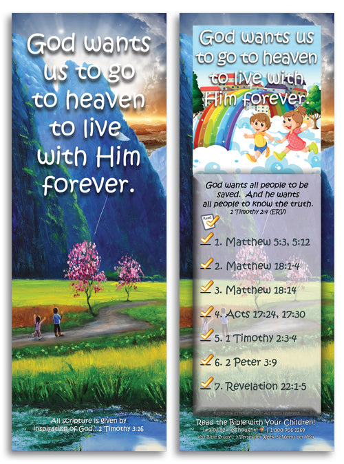 Daily Bible Reading Program for Children (set of 52 cards)