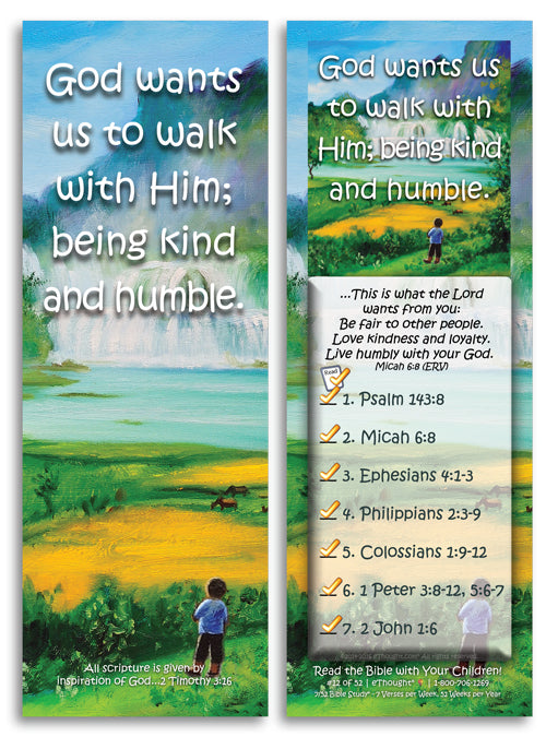 Daily Bible Reading Program for Children (set of 52 cards)