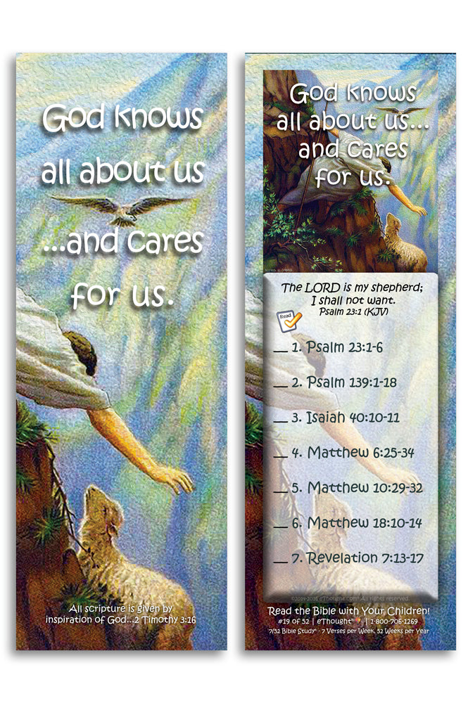Daily Bible Reading Program for Children (set of 52 cards)