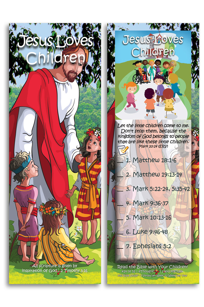 Daily Bible Reading Program for Children (set of 52 cards)