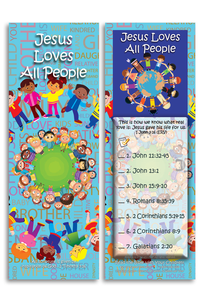 Daily Bible Reading Program for Children (set of 52 cards)