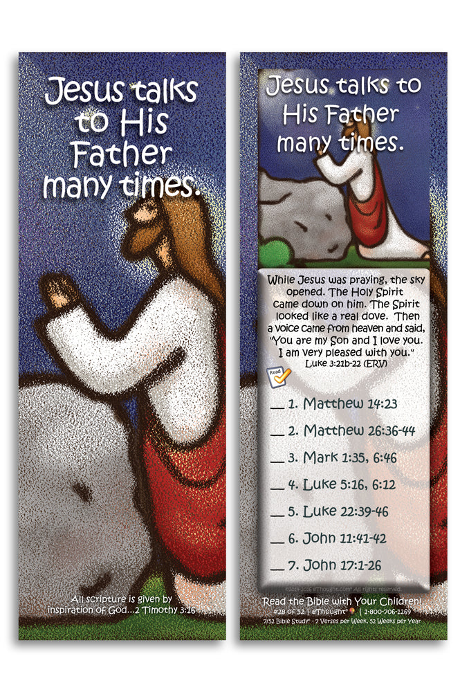 Daily Bible Reading Program for Children (set of 52 cards)