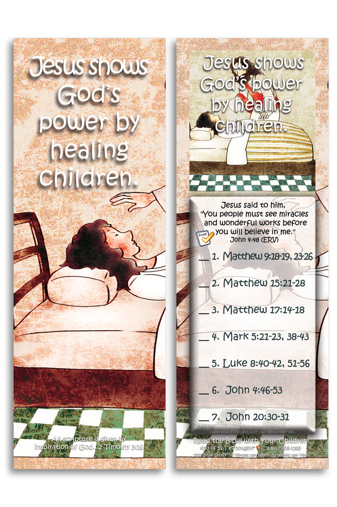 Daily Bible Reading Program for Children (set of 52 cards)