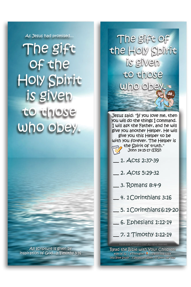 Daily Bible Reading Program for Children (set of 52 cards)