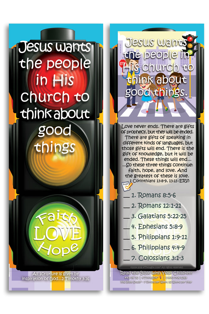 Daily Bible Reading Program for Children (set of 52 cards)