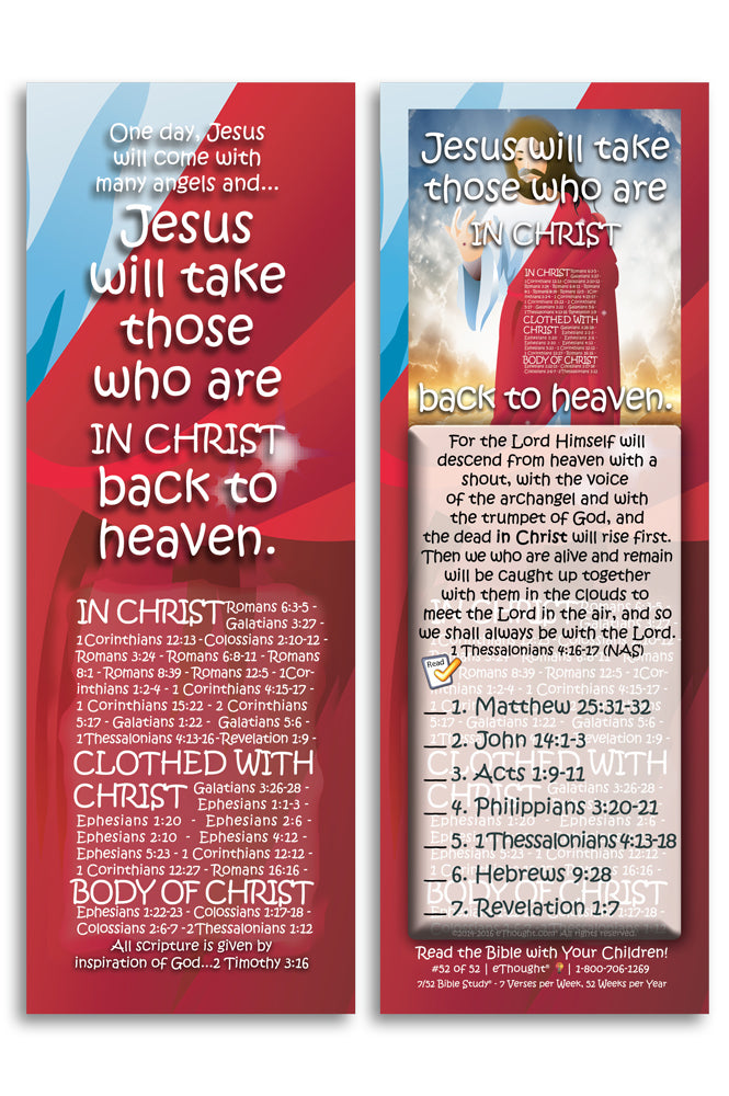 Daily Bible Reading Program for Children (set of 52 cards)