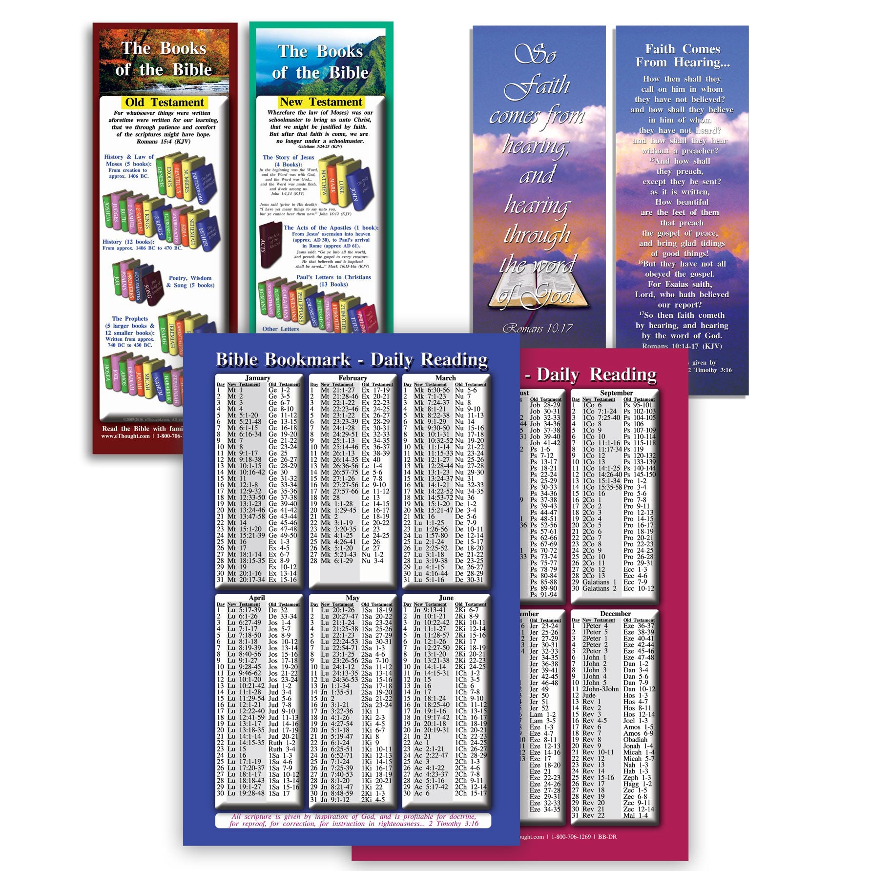 Daily Growth and Discipline Bundle | Reading Plan, Books of the Bible ...