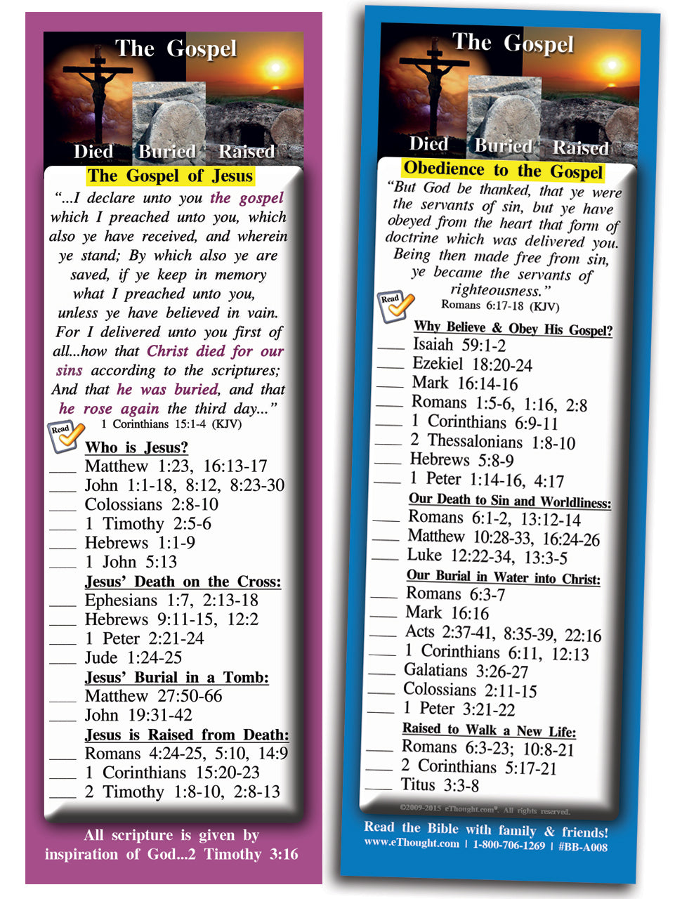 The Gospel - Pack of 25 Cards