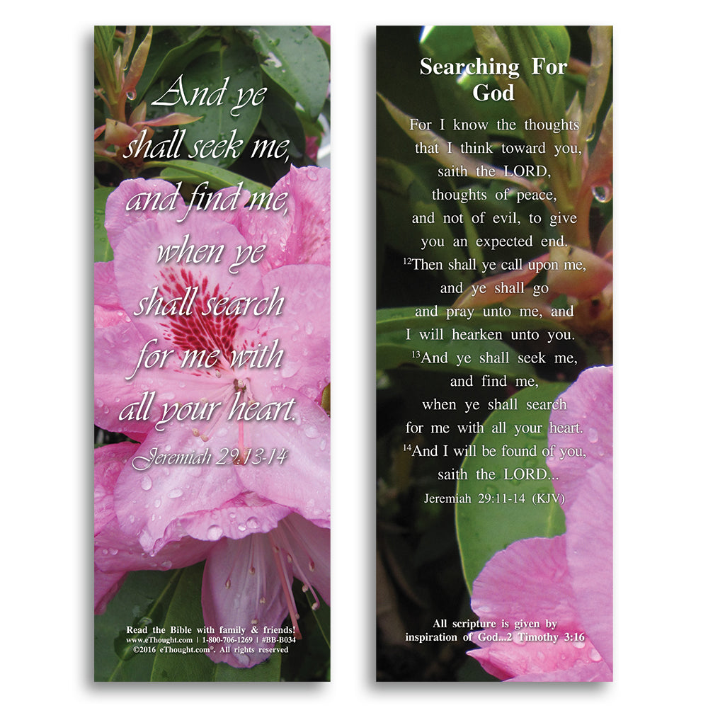 
                  
                    eThought Favorite Bible Verse Cards - Pack of 100 Bookmarks
                  
                