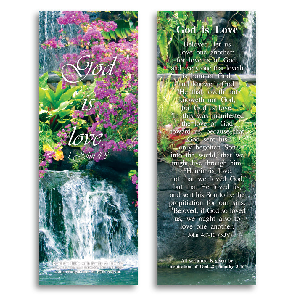 God is Love - Pack of 25 Cards - 2x6