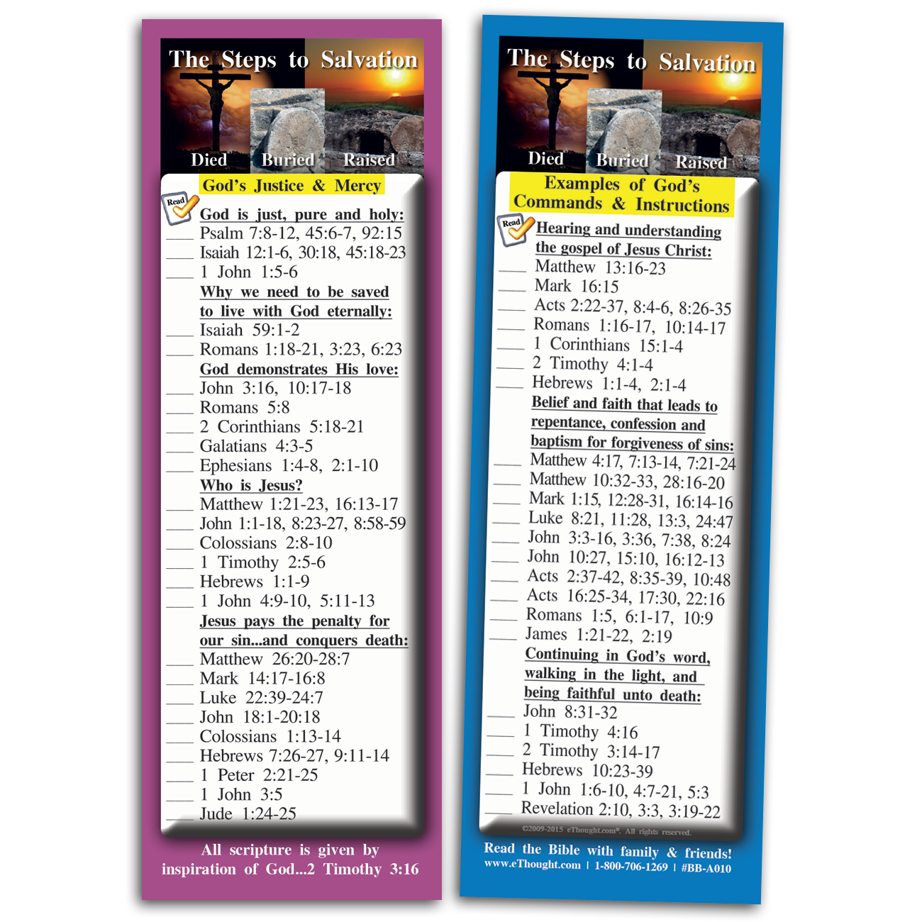 
                  
                    The Steps to Salvation - Pack of 25 Cards
                  
                