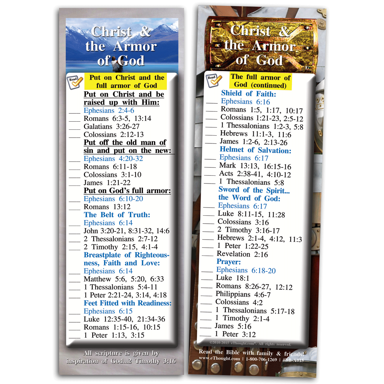 
                  
                    Christ and the Armor of God - Pack of 25 Cards
                  
                